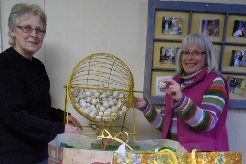 Harrowsmith S&A Club members Heather Hannah and Linda Stewart headed up the Club's bi-annual Chinese Auction and Dinner